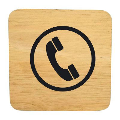 KADStudio ป้ายไม้แท้ DIY ยิงเลเซอร์ 10x10 (K140)