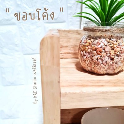 KADStudio ชั้นวางไม้แท้ 2 ชั้น มูจิ (K177)