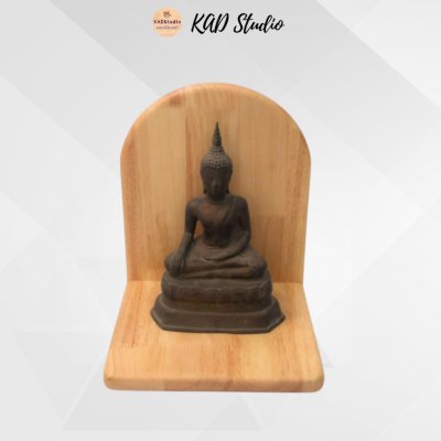 KADStudio หิ้งพระไม้แท้มินิมอล (K4)