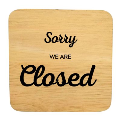 KADStudio ป้ายไม้แท้ DIY ยิงเลเซอร์ 10x10 (K140)