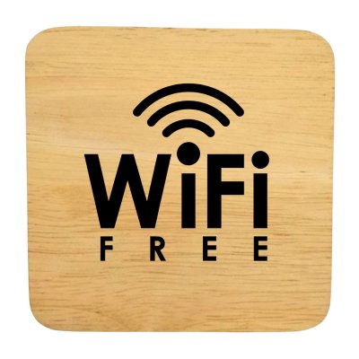 KADStudio ป้ายไม้แท้ DIY ยิงเลเซอร์ 10x10 (K140)