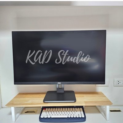 KADStudio ที่วางจอ MESH T/W ใสขาว (K59)