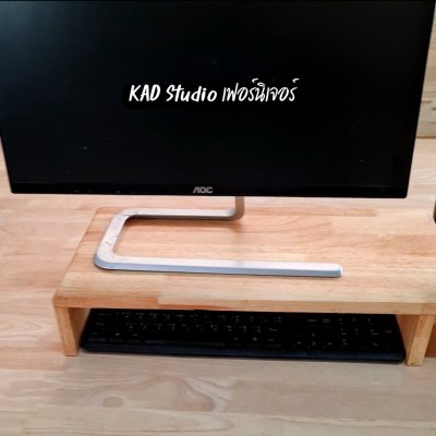 KADStudio ที่วางจอโค้งใสมีช่อง (K37)