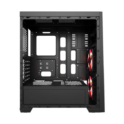 AZZA ATX Mid Tower Tempered Glass RGB Gaming Case BLAZE 231G – Black