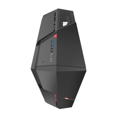 AZZA ATX Mid Tower Tempered Glass Gaming Case PHOTOIS 250 - Black