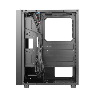 AZZA ATX Mid Tower Tempered Glass ARGB Gaming Case  SPECTRA 280B with 12cm ARGB Fan x 1 – Black