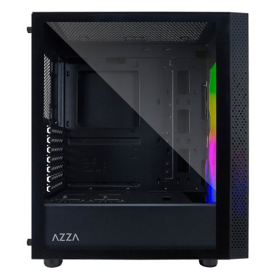 AZZA ATX Mid Tower Tempered Glass ARGB Gaming Case CELESTA 340 - Black