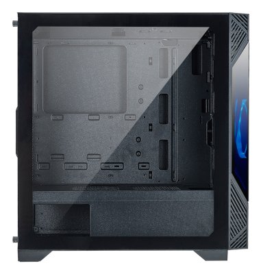 AZZA ATX Mid Tower Tempered Glass ARGB Gaming Case  ECLIPSE 440 with 12cm ARGB Fan x 1 & ARGB Control Board  – Black
