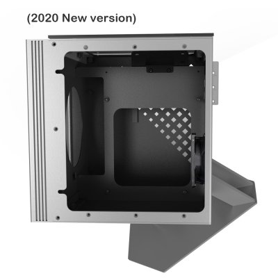 AZZA Innovative Mini ITX Tower Tempered Glass ARGB Computer Case CUBE 805 – Black