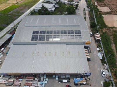 ส่งมอบงานเรียบร้อย สำหรับงานติดตั้งระบบSolar rooftopล่าสุดขนาด50Kw