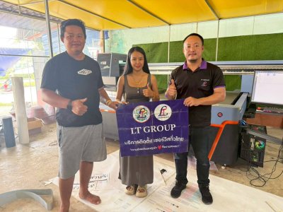 เครื่องพิมพ์ UV G6 4H AC COLOR