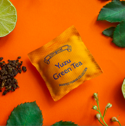 SCENTED TEABAG-YUZU GREEN TEA