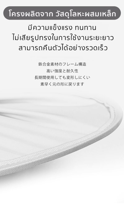 The Camp ม่านบังแดดหลังคา สำหรับรถ Tesla ทุกรุ่น ฉนวนกันความร้อน ติดตั้งง่าย ไม่ต้องประกอบ