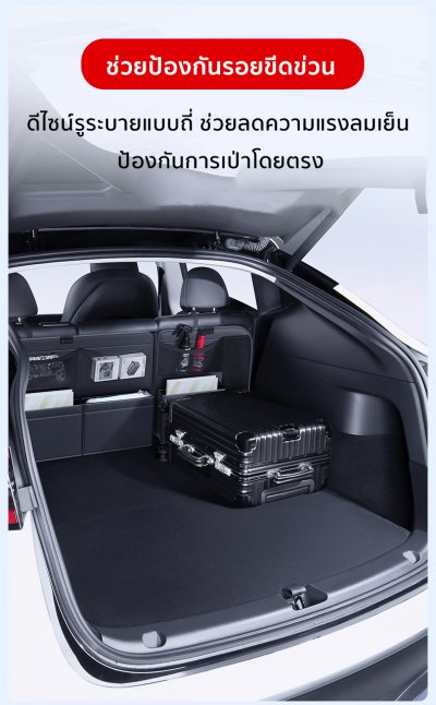 Tesla กระเป๋าเก็บของติดพนักพิงหลังเบาะ กระเป๋าภายในรถ กระเป๋าแขวนใส่ของ สำหรับ Model Y ทุก Series