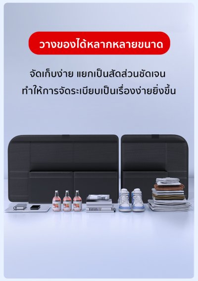 Tesla กระเป๋าเก็บของติดพนักพิงหลังเบาะ กระเป๋าภายในรถ กระเป๋าแขวนใส่ของ สำหรับ Model Y ทุก Series