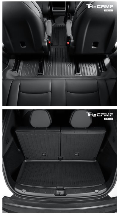 The Camp ชุดพรมยางปูพื้น รุ่น Nano Performance - TPE Series สำหรับ Tesla Model YL
