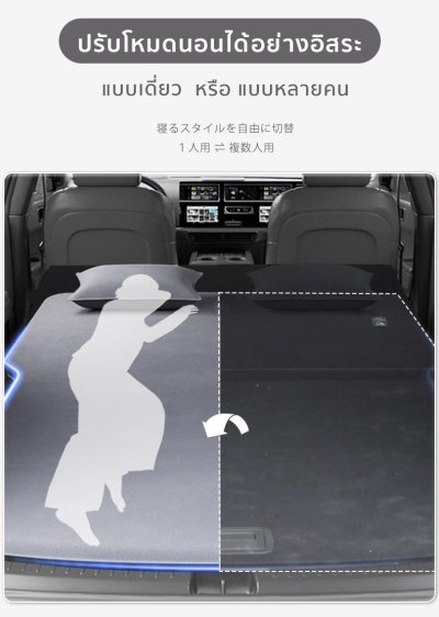 The Camp ที่นอนเป่าลมอัตโนมัติ NETA V ดีไซน์พรีเมียม พร้อมใช้งาน