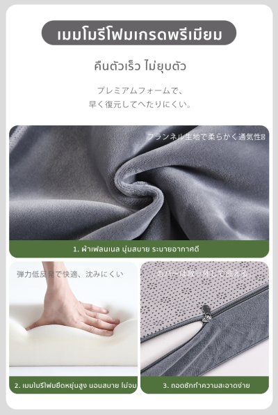 The Camp ที่นอนเมมโมรีโฟมใช้งานภายในรถยนต์ทุกรุ่น พกพาสะดวก พับเก็บได้ง่าย มาพร้อมหมอนรองศีรษะ