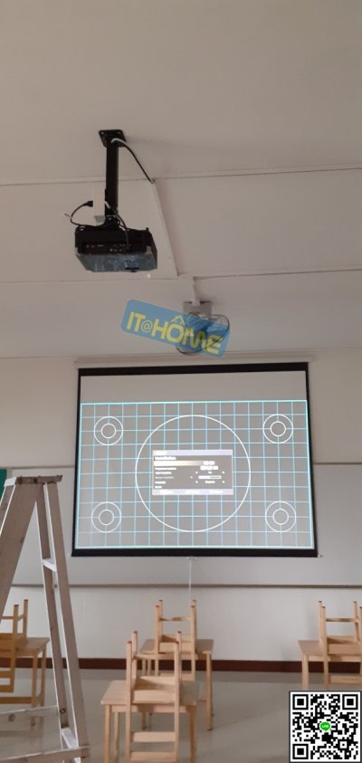 งานติดตั้ง Projector