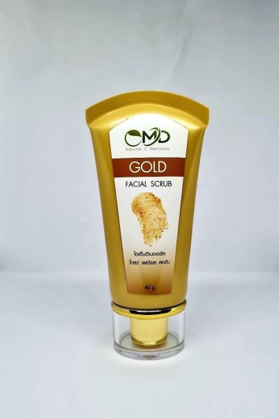 OMD NATURAL GOLD FACIAL SCRUB โอเอ็มดีเนเจอรัล โกลด์ เฟเชียล สครับ
