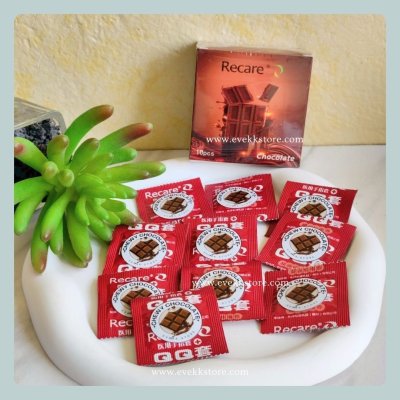 ถุงยางนิ้วกลิ่นช็อคโกแล็ต (Chewy Chocolate) *รุ่นทดลอง* 1 ชิ้น