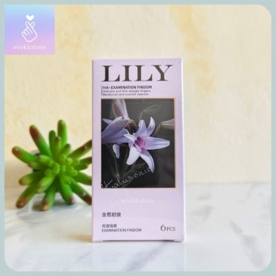 ถุงยางนิ้วรุ่น Pink Lily (ขรุขระ)