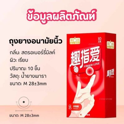 ถุงยางนิ้วรุ่นสตรอเบอร์รี่มิลค์ (Strawberry Milk)