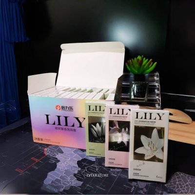 ถุงยางนิ้วรุ่น Pink Lily (ขรุขระ)