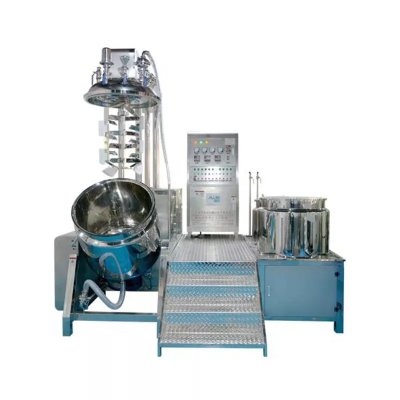 เครื่องผสมโฮโมจีไนเซอร์แบบ สูญกาศ ( Vacuum Homogenizer Mixer )