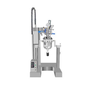 เครื่องผสมโฮโมจีไนเซอร์แบบสูญกาศในห้องแล็บ ( Vacuum Homogenizer Mixer Lab)