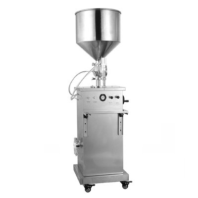 เครื่องบรรจุกึ่งอัตโนมัติระบบลูกสูบ สำหรับของเหลวและของหนืด