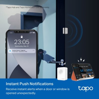 TP Link Tapo T110 Smart Window/Door Contact Sensor เซนเซอร์ประตูและหน้าต่างอัจฉริยะ