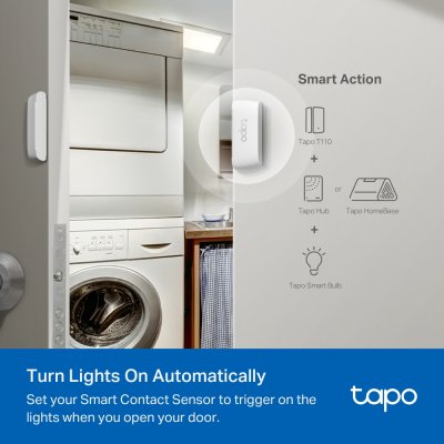 TP Link Tapo T110 Smart Window/Door Contact Sensor เซนเซอร์ประตูและหน้าต่างอัจฉริยะ
