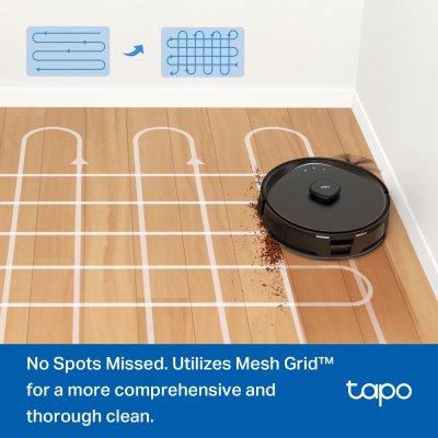 tp-link Tapo RV30 Max Plus Robot Vacuum with Auto-Empty Dock หุ่นยนต์ดูดฝุ่น