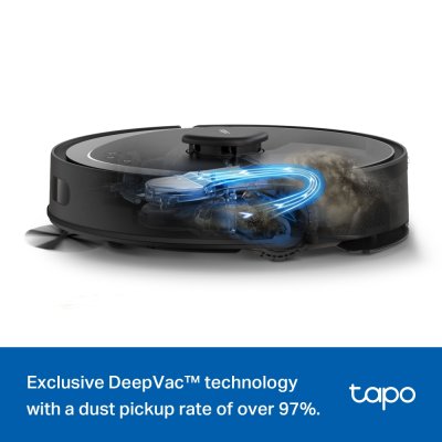 tp-link Tapo RV30 Max Plus Robot Vacuum with Auto-Empty Dock หุ่นยนต์ดูดฝุ่น