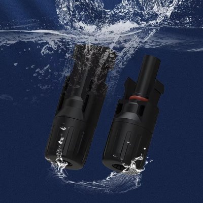 Link CB-1002A MC4 Connector Pair 1500V, TUV Standard Male and Female ขั้วต่อสายไฟโซล่าเซลล์