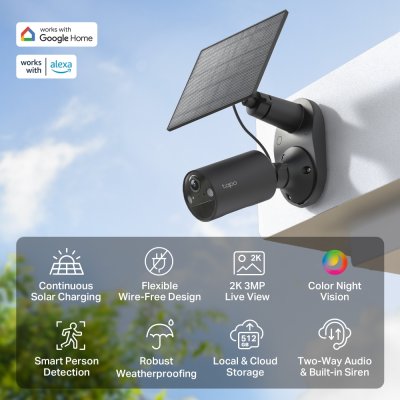 Tp-Link Tapo C411 2K Kit Solar-Powered Security Camerakit