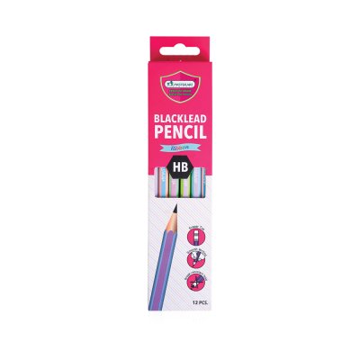 Masterart ดินสอดำ Blacklead Pencil HB Ribbon 1 กล่อง 12 แท่ง