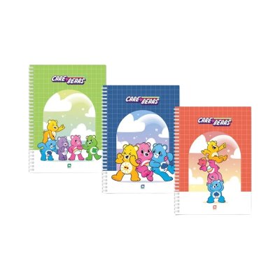Elephant Care Bears WCB-106 สมุดริมลวด B5 70 แกรม คละสี คละลาย