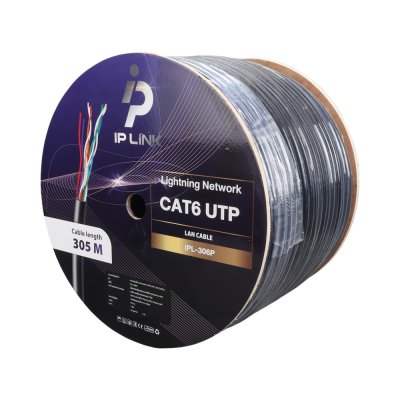 IP-Link IPL-306 Lan Cat 6 Outdoor 305M สายแลนด์