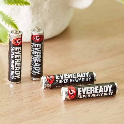 EVEREADY Super Heavy Duty ถ่าน Carbon Zinc ถ่าน ไซส์ AAA 1.5V แพ็ค 2 ก้อน R03 (1212)