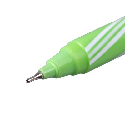 ยกแพ็ค 10 ชิ้น Elfen Liso Sweet ปากกาลูกลื่น หมึกสีน้ำเงิน 0.5 mm. คละสี