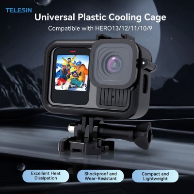 Telesin Plastic Frame Case For Hero 13 12 11 10 9 อุปกรณ์เสริมโกโปร