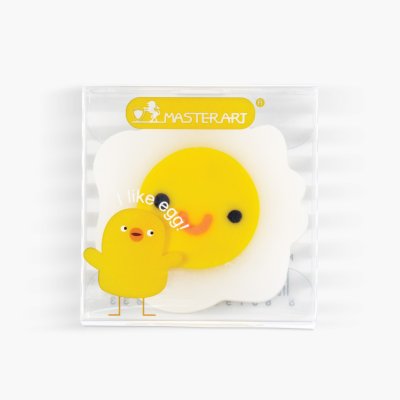 ยกแพ็ค 5 ชิ้น Masterart ME-14 Cute Egg ยางลบดินสอ
