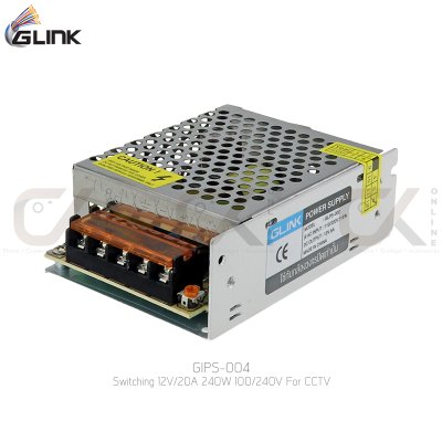 สวิทชิ่ง Glink รุ่น GIPS-002 Switching 12V/5A 60W 100/240V For CCTV