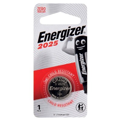 ถ่านกระดุม Energizer Lithium battery 3V รุ่น CR2025 (DL2025) แท้ศูนย์