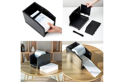 Deli Delivery Sheet Holder กล่องวางกระดาษสติ๊กเกอร์