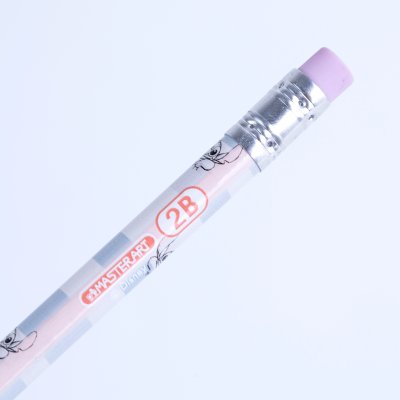 ยกแพ็ค 1 แพ็ค 12 แท่ง Masterart Stitch ดินสอดำ  Blacklead Pencil 2B คละลาย