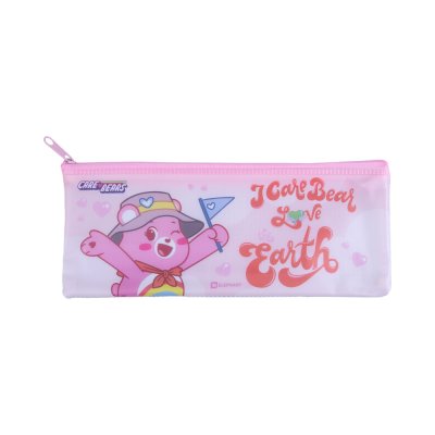 ยกกล่อง 12 ชิ้น Elephant Care Bears Pastel No.S กระเป๋าซิปพลาสติก คละสี คละลาย