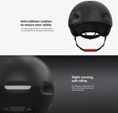 Xiaomi Riding Helmet หมวกกันน็อคสำหรับสกู๊ดเตอร์ น้ำหนักเบา สวมใส่สบาย